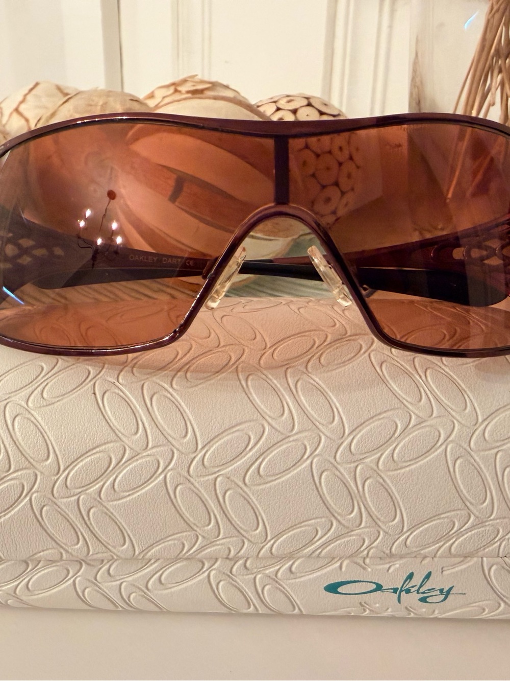 Oakley Shield Sunglasses Brown Lens and Frame